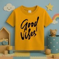 Good Vibes Positive Quote Toddler T-Shirt thumb 3