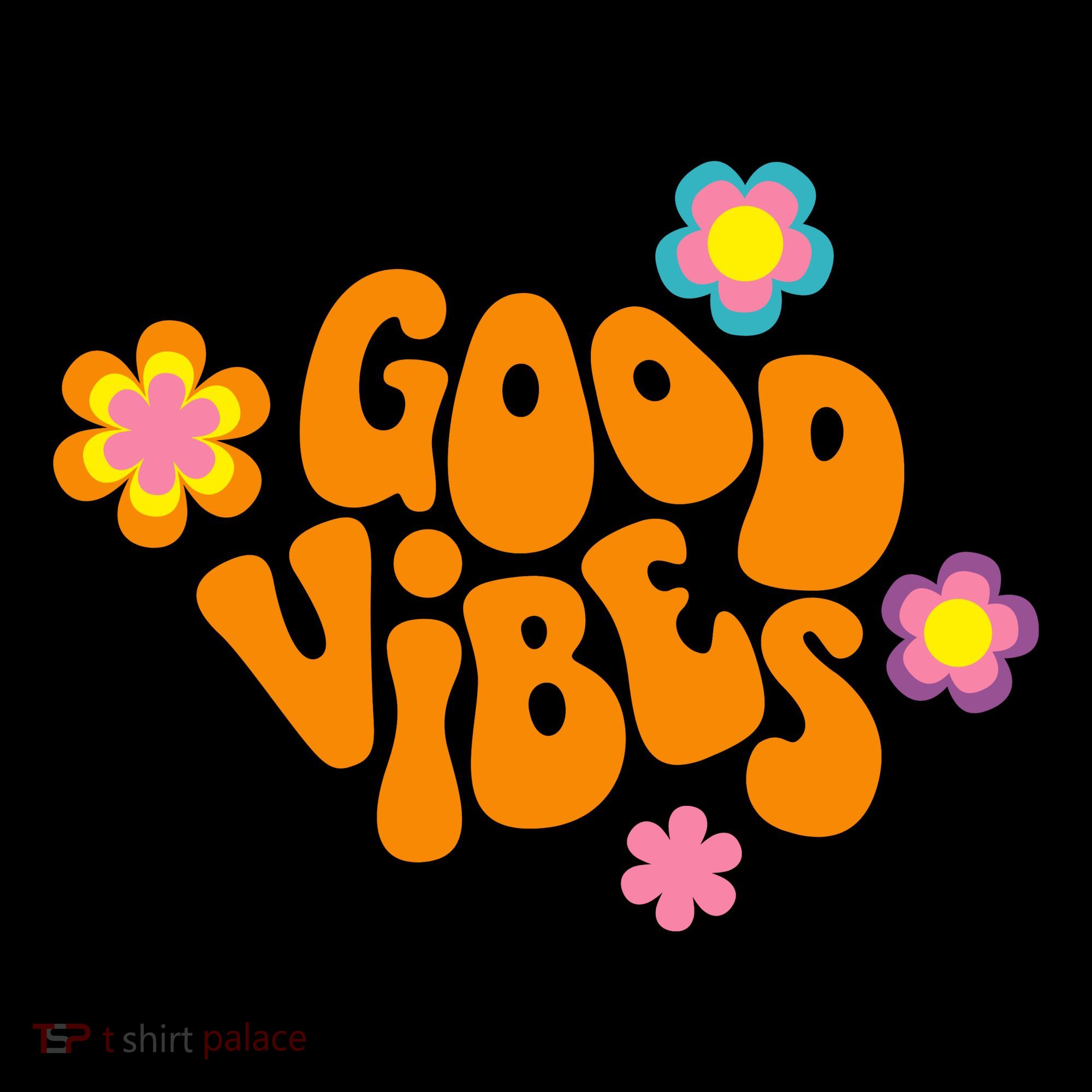 Good Vibes Retro Groovy Flower Coffee Mug