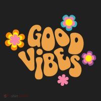 Good Vibes Retro Groovy Flower Tumbler thumb 3