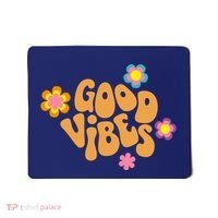 Good Vibes Retro Groovy Flower Mousepad thumb 0
