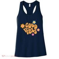 Good Vibes Retro Groovy Flower Women's Tank Top thumb 0