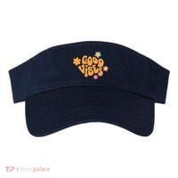 Good Vibes Retro Groovy Flower Visor thumb 0