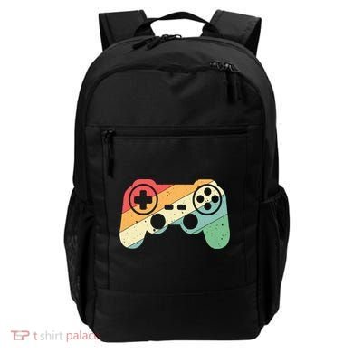 Gamer Vintage Retro Video Game Controller Gaming Backpack