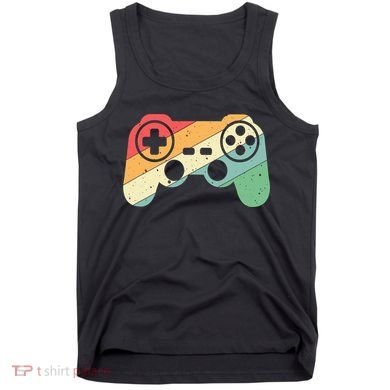 Gamer Vintage Retro Video Game Controller Gaming Tank Top