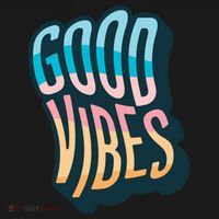 Good Vibes Retro Positive Quote Tote Bag thumb 4