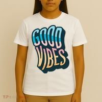 Good Vibes Retro Positive Quote T-Shirt thumb 4