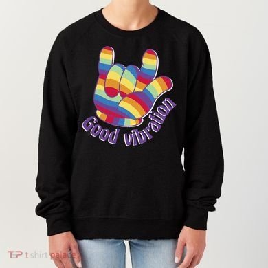 Good Vibration Rainbow Women's Sweatshirt