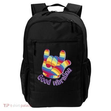Good Vibration Rainbow Backpack