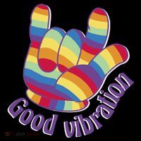 Good Vibration Rainbow Coaster thumb 2