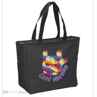 Good Vibration Rainbow Tote Bag thumb 2