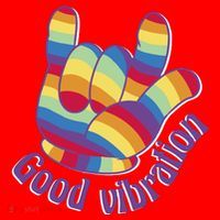 Good Vibration Rainbow Santa Hat thumb 1