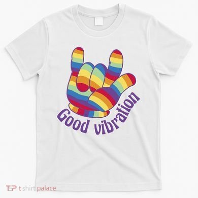 Good Vibration Rainbow T-Shirt