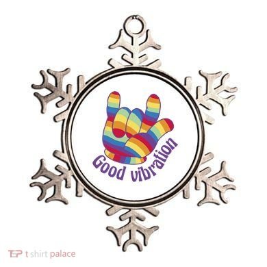 Good Vibration Rainbow Ornament