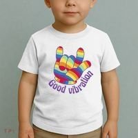 Good Vibration Rainbow Toddler T-Shirt thumb 2