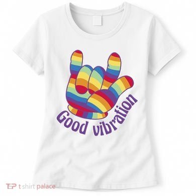 Good Vibration Rainbow Women's T-Shirt