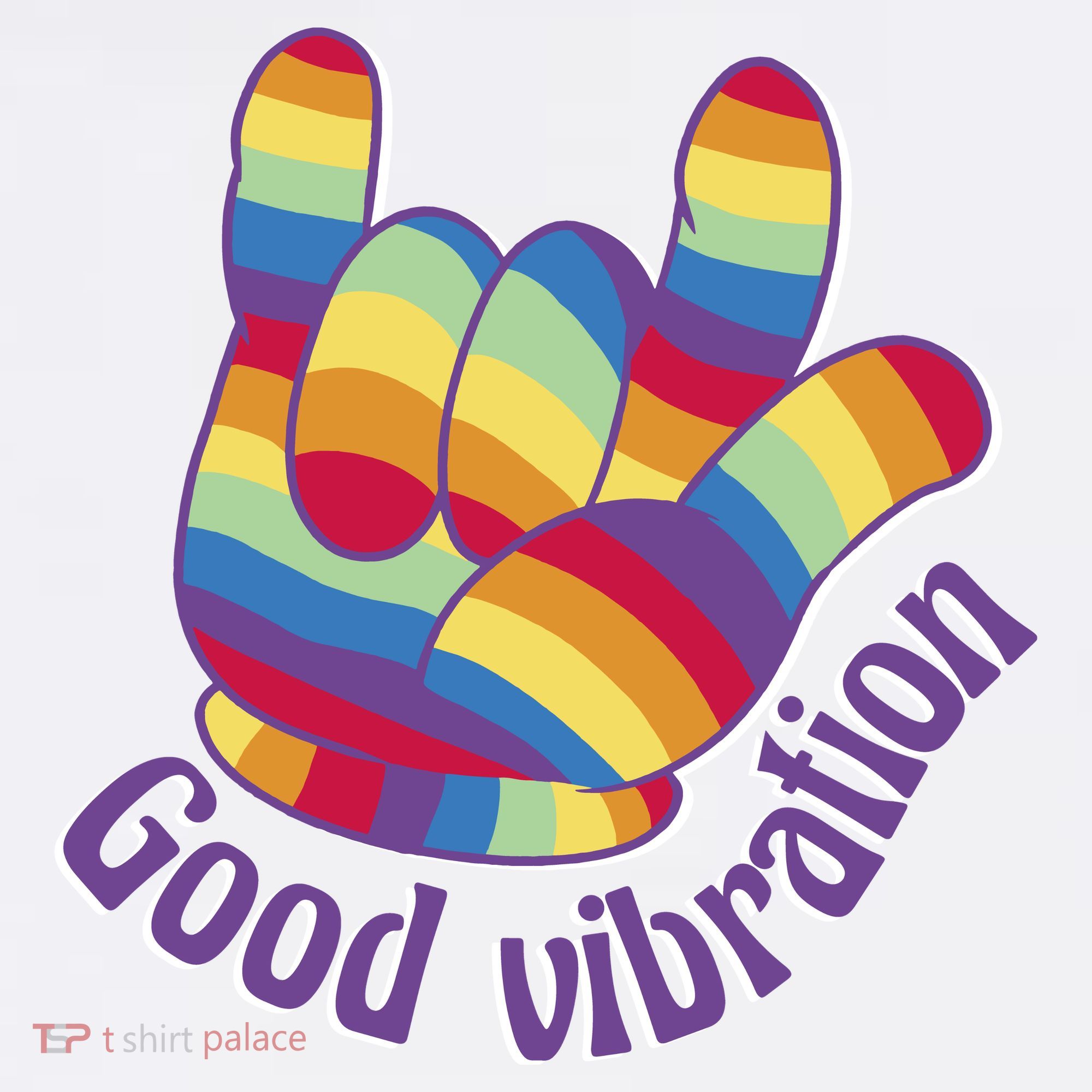 Good Vibration Rainbow Women's T-Shirt