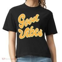 Good Vibes Retro Fun Comfort Colors Boxy T-Shirt thumb 0