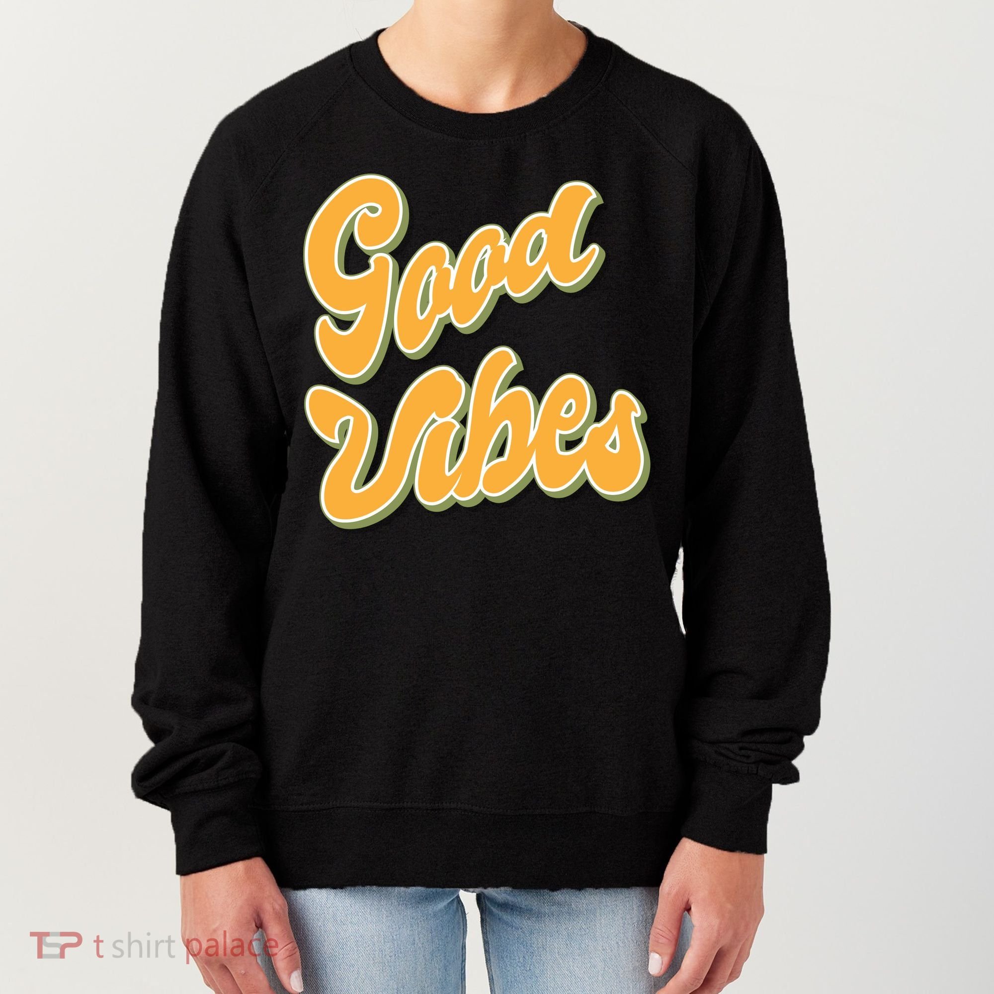 Good Vibes Retro Fun Women's Sweatshirt