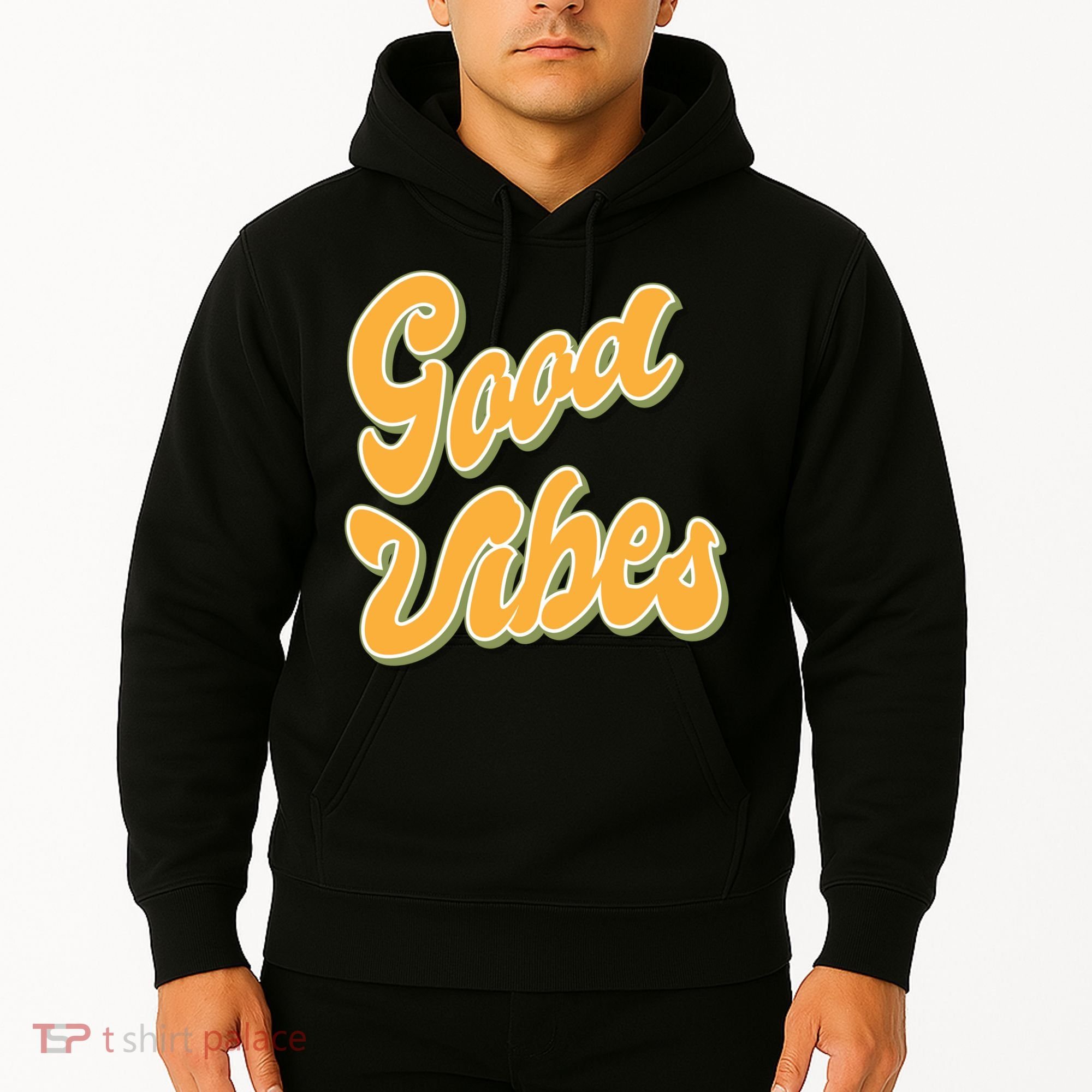 Good Vibes Retro Fun Hoodie