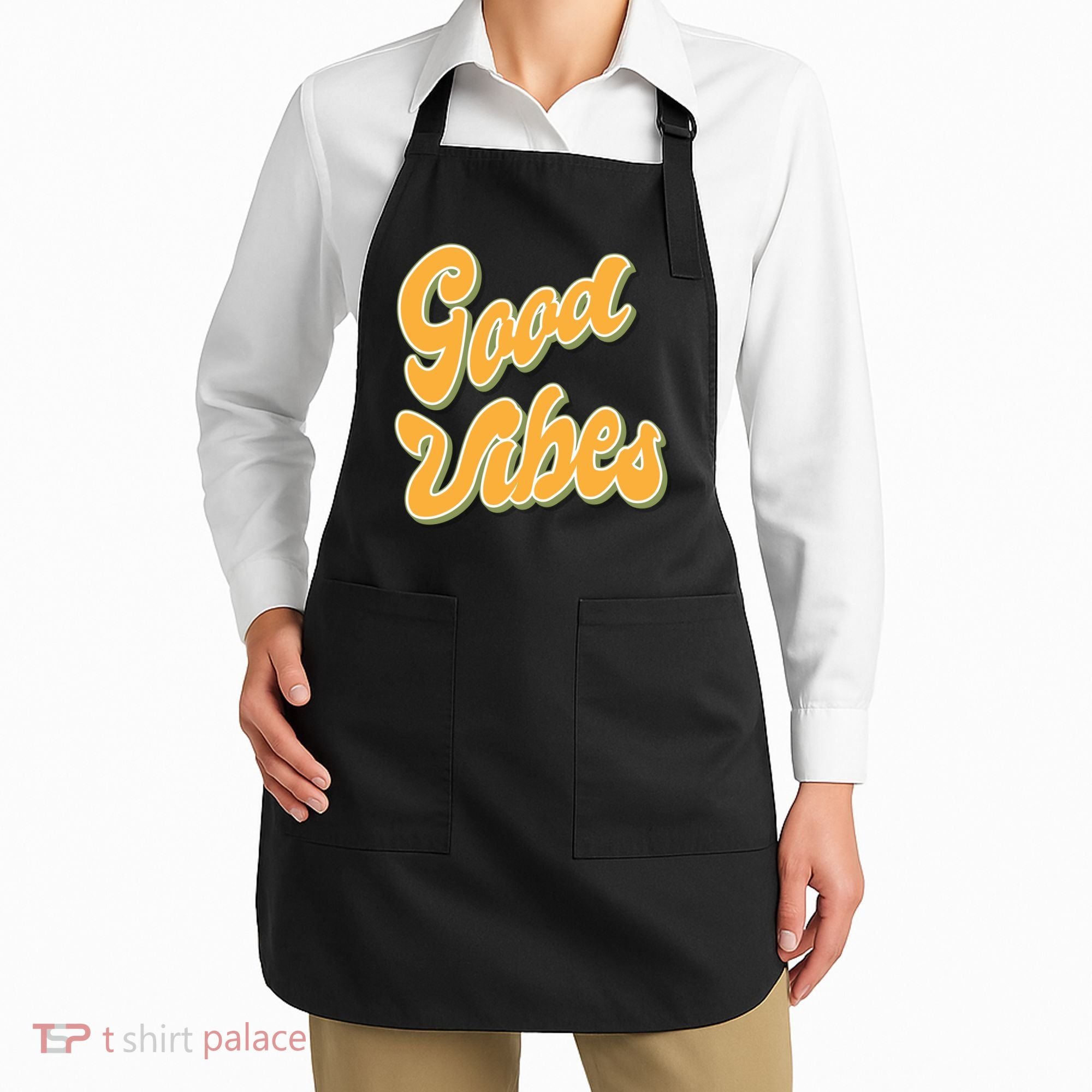 Good Vibes Retro Fun Apron
