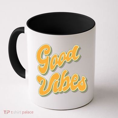 Good Vibes Retro Fun Coffee Mug
