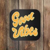 Good Vibes Retro Fun Coaster thumb 0