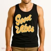 Good Vibes Retro Fun Tank Top thumb 3