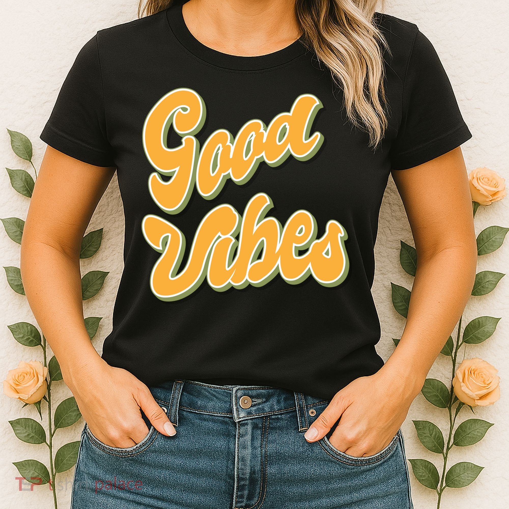 Good Vibes Retro Fun Women's T-Shirt