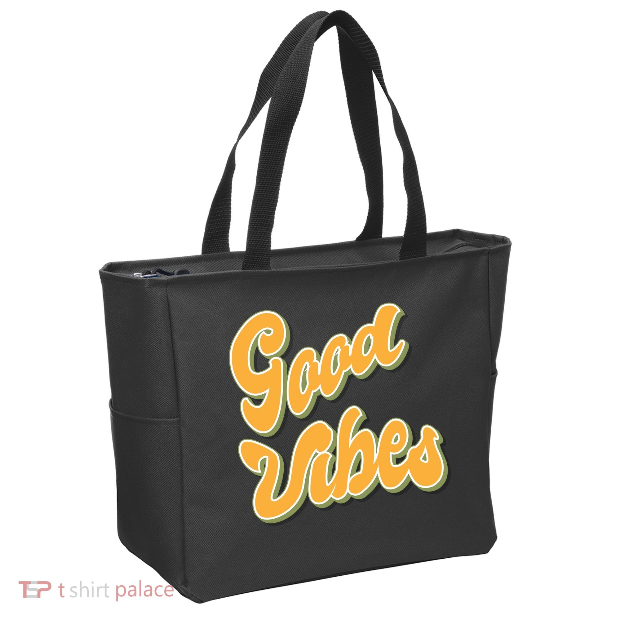 Good Vibes Retro Fun Tote Bag