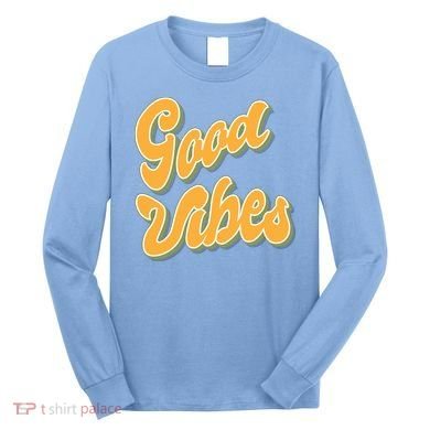 Good Vibes Retro Fun Long Sleeve Shirt