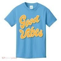 Good Vibes Retro Fun Kids T-Shirt thumb 0