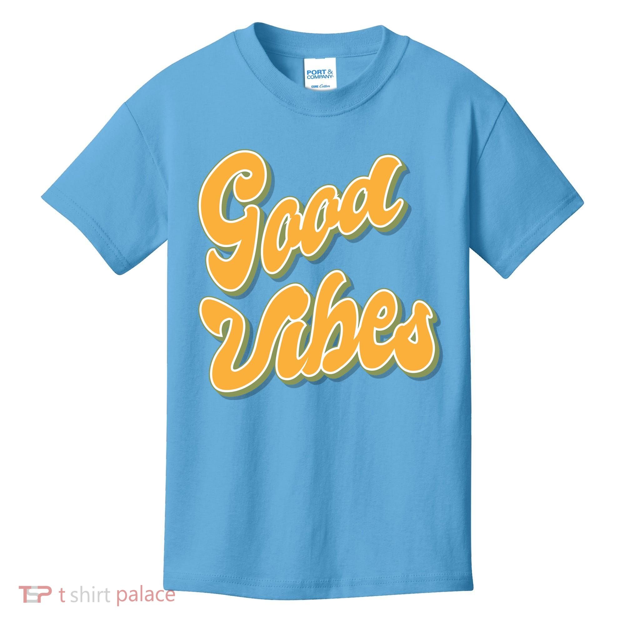 Good Vibes Retro Fun Kids T-Shirt