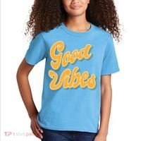 Good Vibes Retro Fun Kids T-Shirt thumb 2