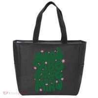 Good Vibe State Of Mind Retro Quote Tote Bag thumb 0