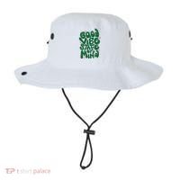 Good Vibe State Of Mind Retro Quote Bucket Hat thumb 0