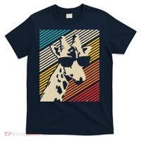 Giraffe Vintage Sunglasses Funny African Animal Lover Gift T-Shirt thumb 0