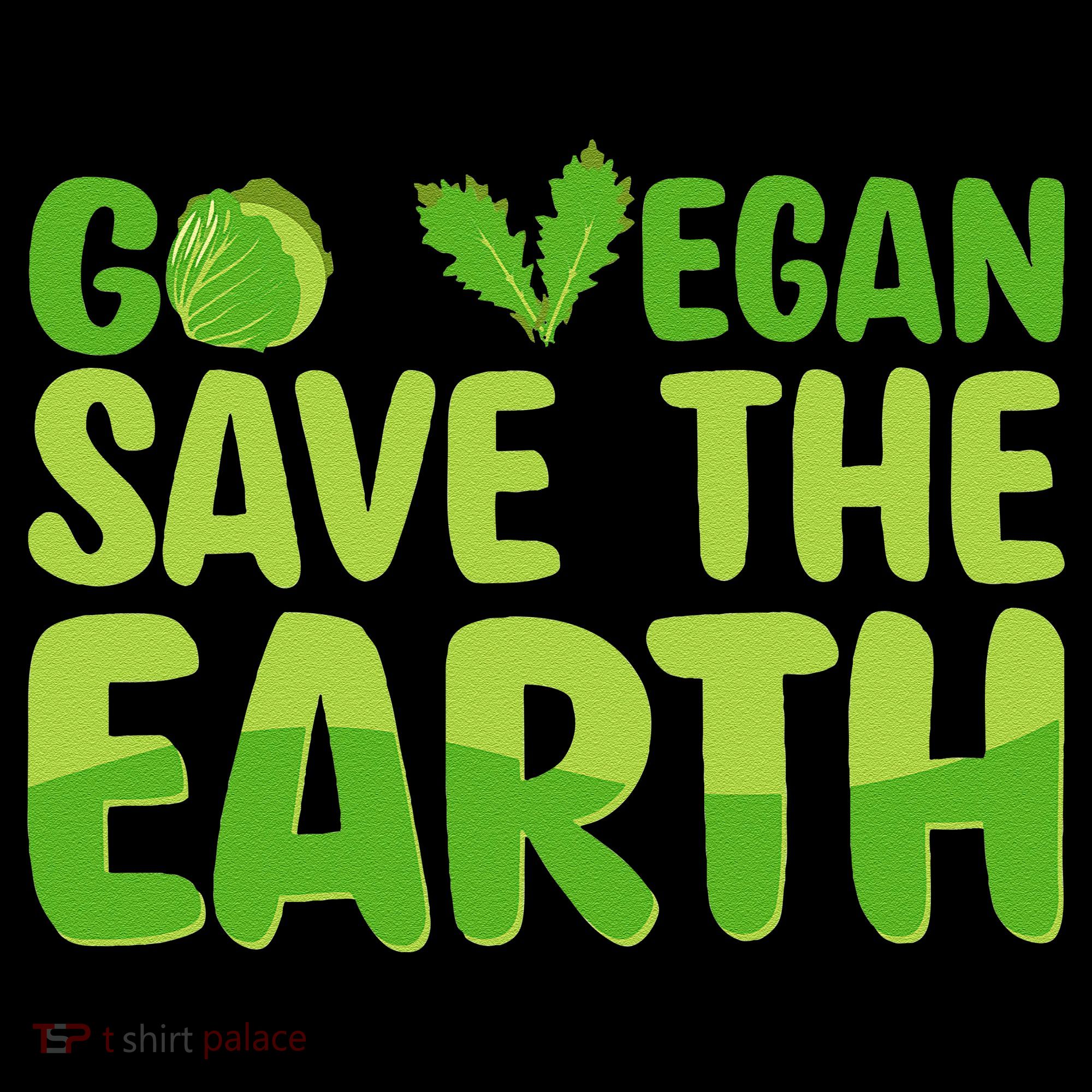 Go Vegan Save The Earth Planet Globe Earth Day April 22 Women's Hoodie