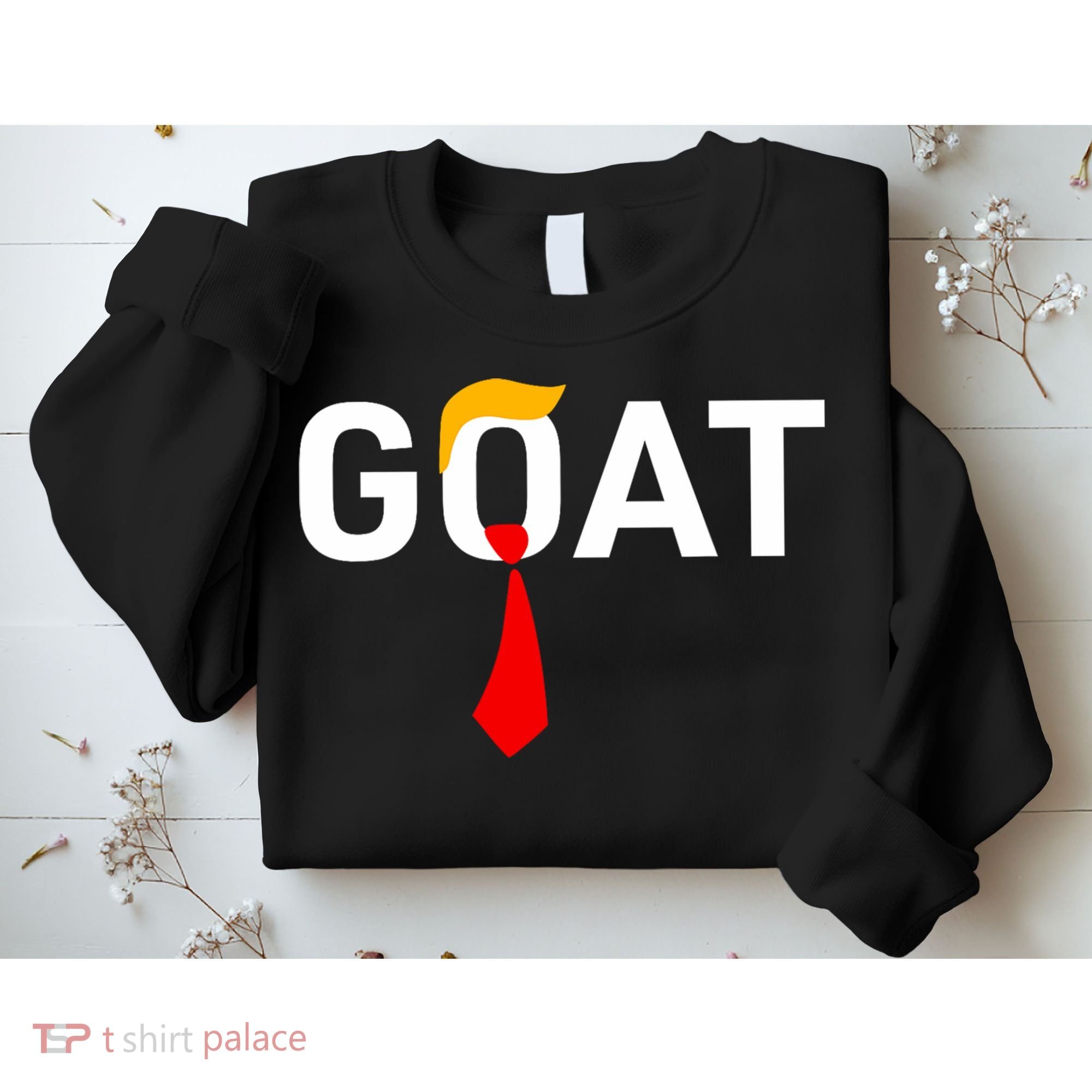 Goat Vote Trump 2024 Funny Support Republican Pro America Sweatshirt