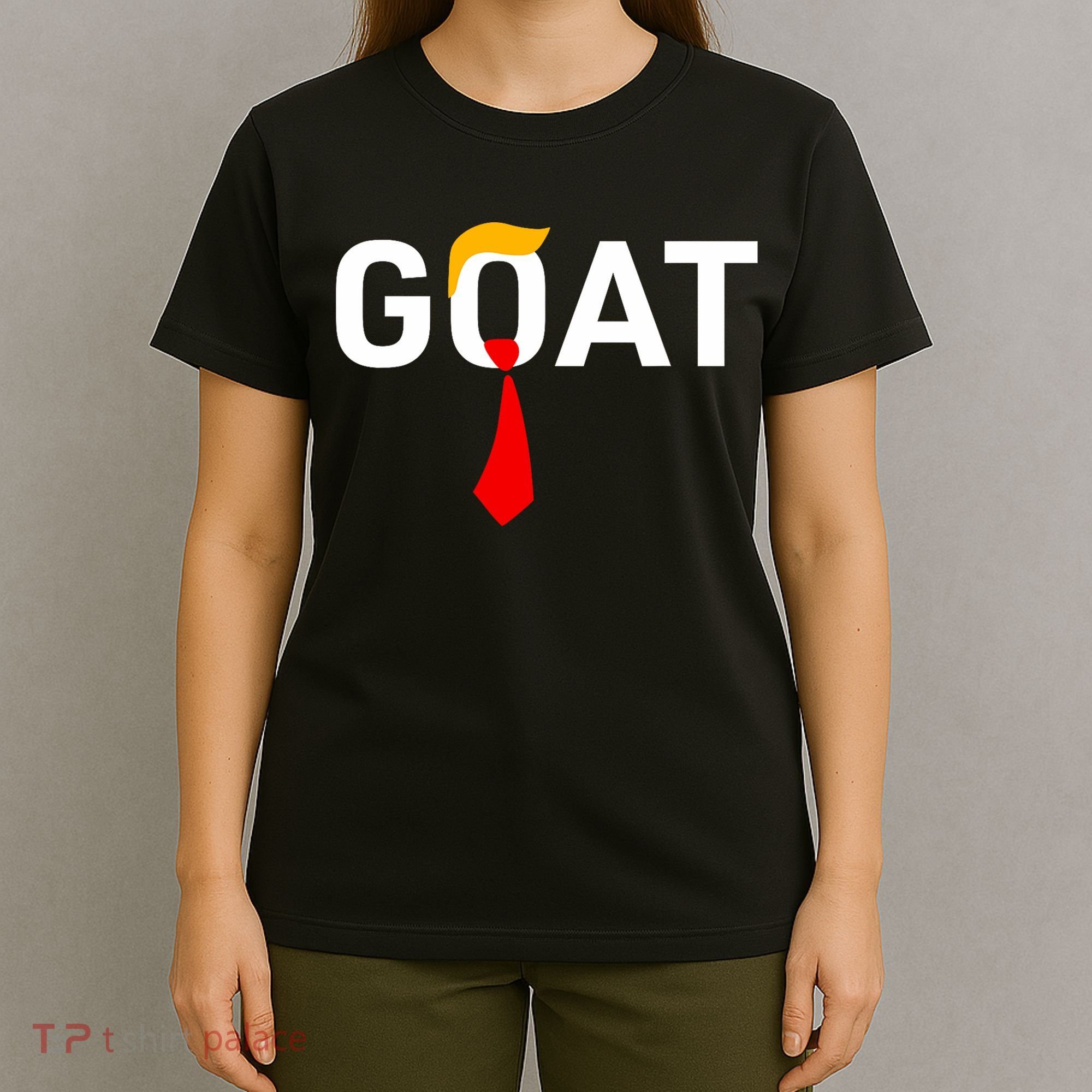 Goat Vote Trump 2024 Funny Support Republican Pro America T-Shirt