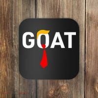 Goat Vote Trump 2024 Funny Support Republican Pro America Coaster thumb 0