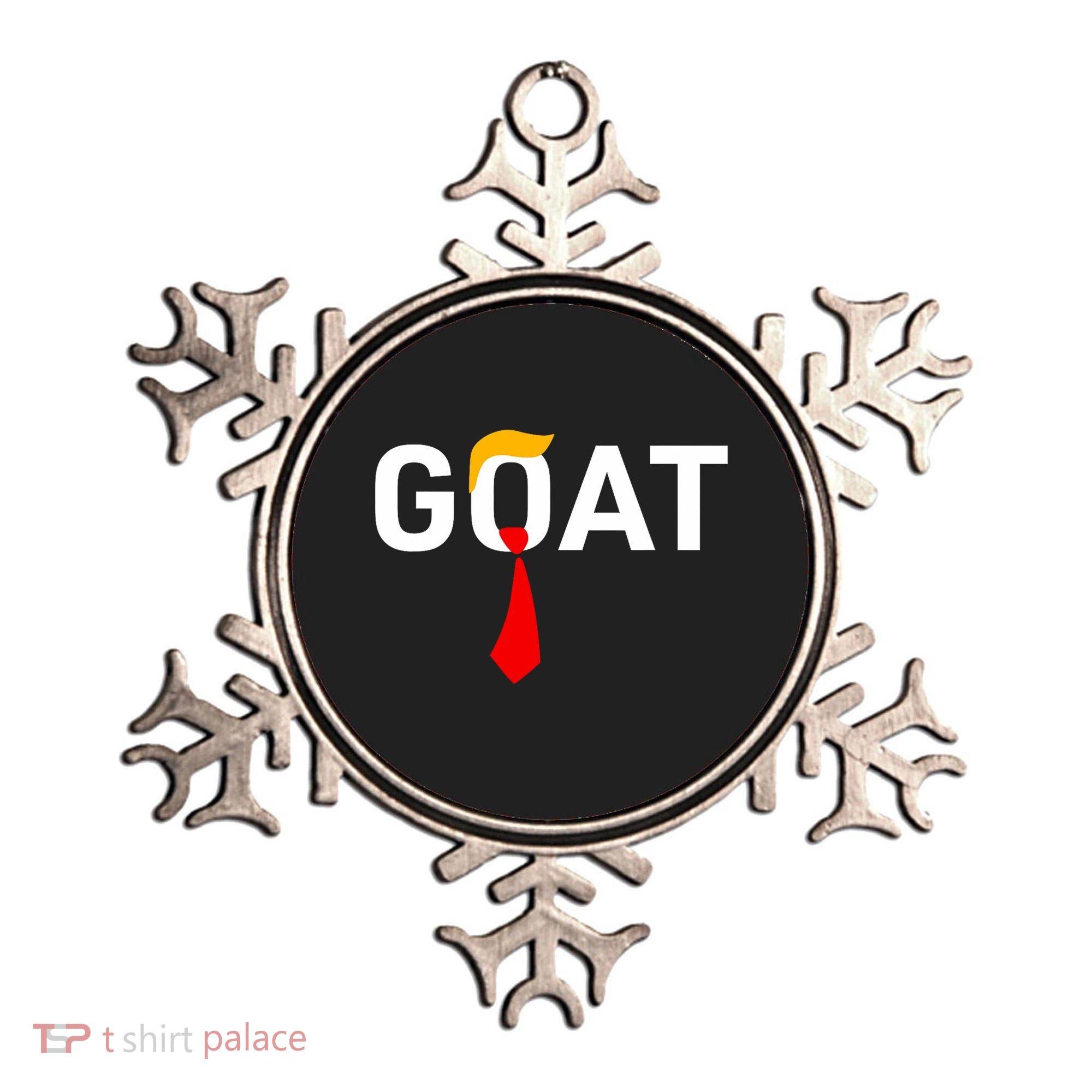 Goat Vote Trump 2024 Funny Support Republican Pro America Ornament