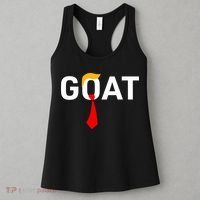 Goat Vote Trump 2024 Funny Support Republican Pro America Women's Tank Top thumb 3