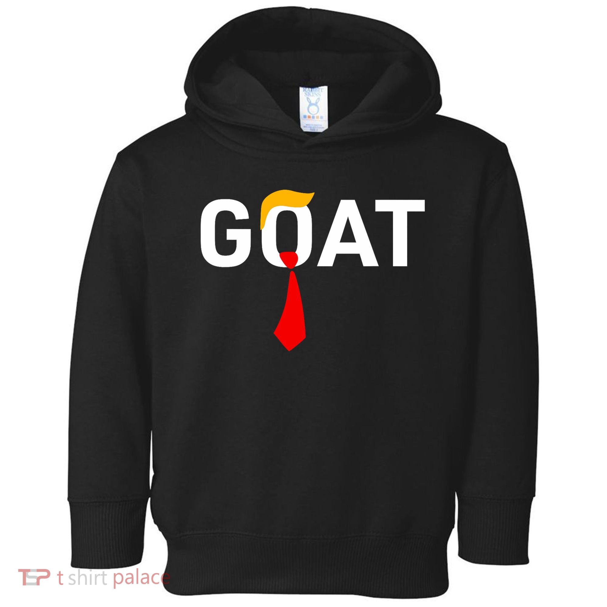 Goat Vote Trump 2024 Funny Support Republican Pro America Toddler Hoodie