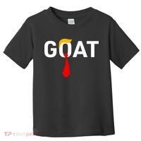 Goat Vote Trump 2024 Funny Support Republican Pro America Toddler T-Shirt thumb 0