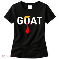 Goat Vote Trump 2024 Funny Support Republican Pro America Women's T-Shirt thumb 0