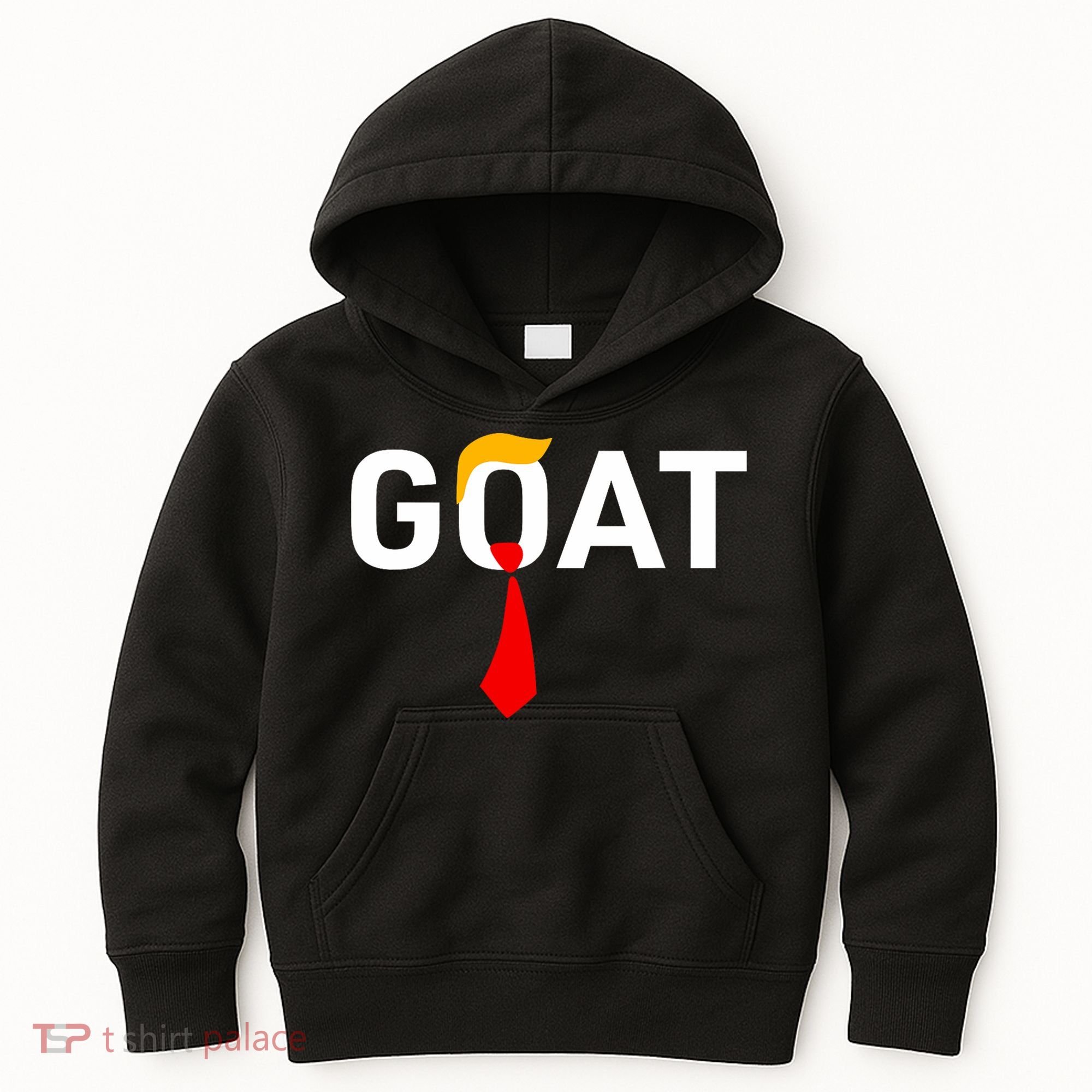 Goat Vote Trump 2024 Funny Support Republican Pro America Kids Hoodie