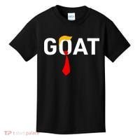 Goat Vote Trump 2024 Funny Support Republican Pro America Kids T-Shirt thumb 0