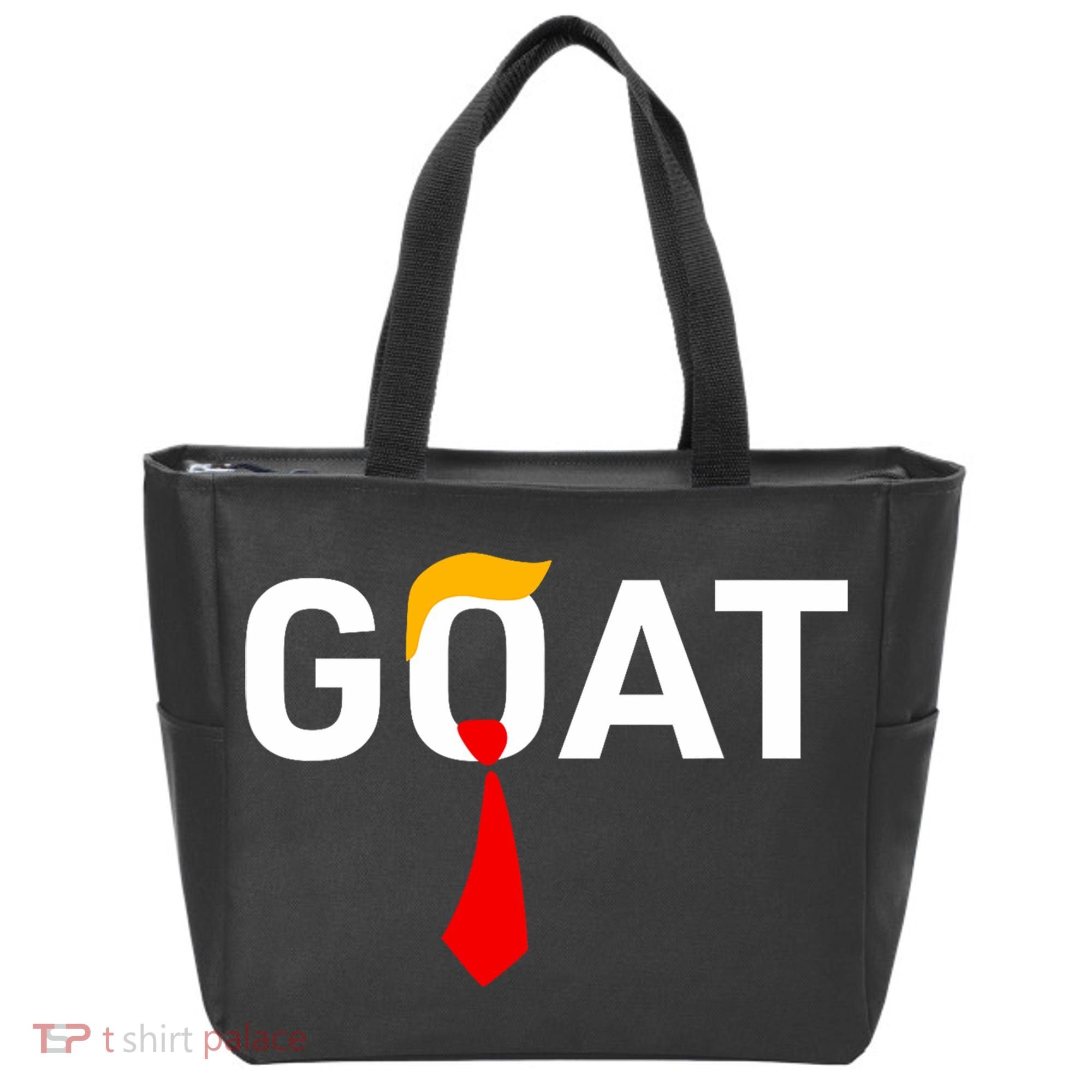 Goat Vote Trump 2024 Funny Support Republican Pro America Tote Bag
