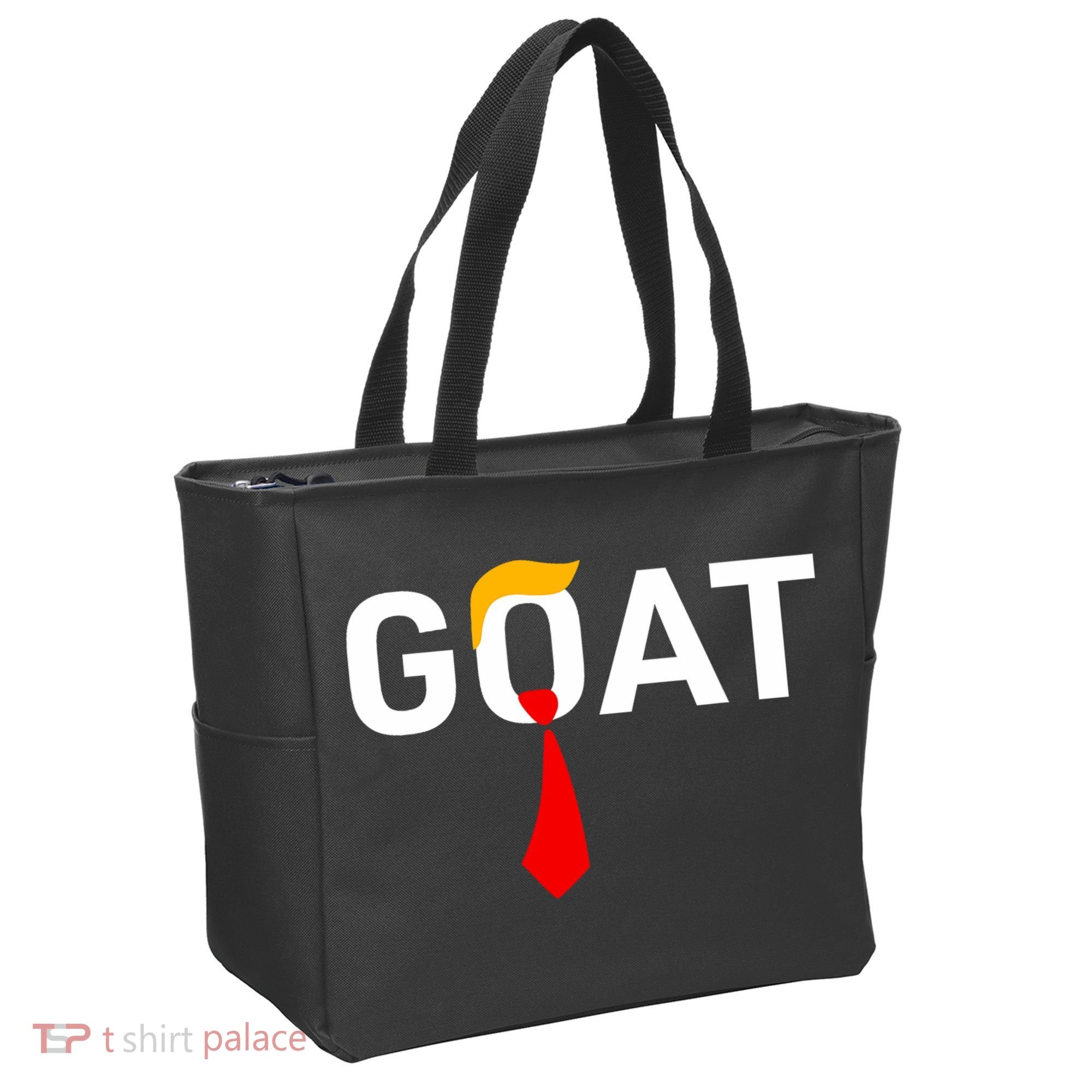 Goat Vote Trump 2024 Funny Support Republican Pro America Tote Bag
