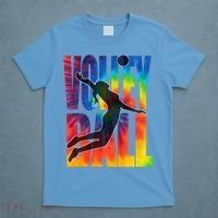 Girls Volleyball Tie Dye Server Teen Players Funny Gift T-Shirt thumb 4